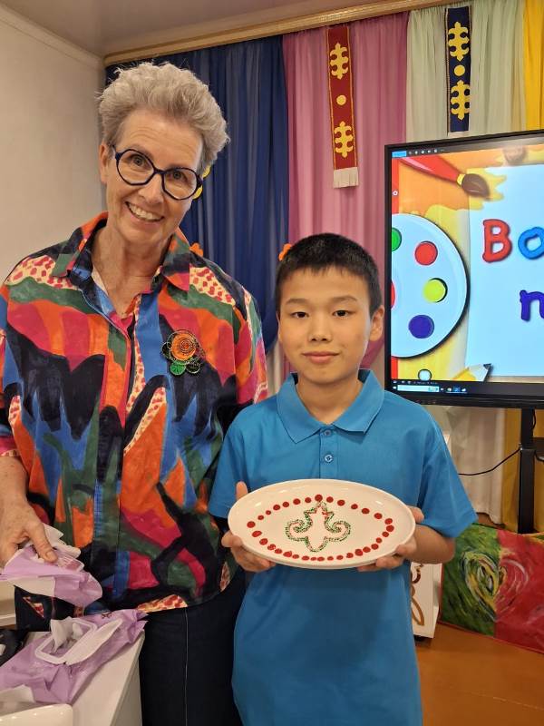 Керамикадағы Dotting